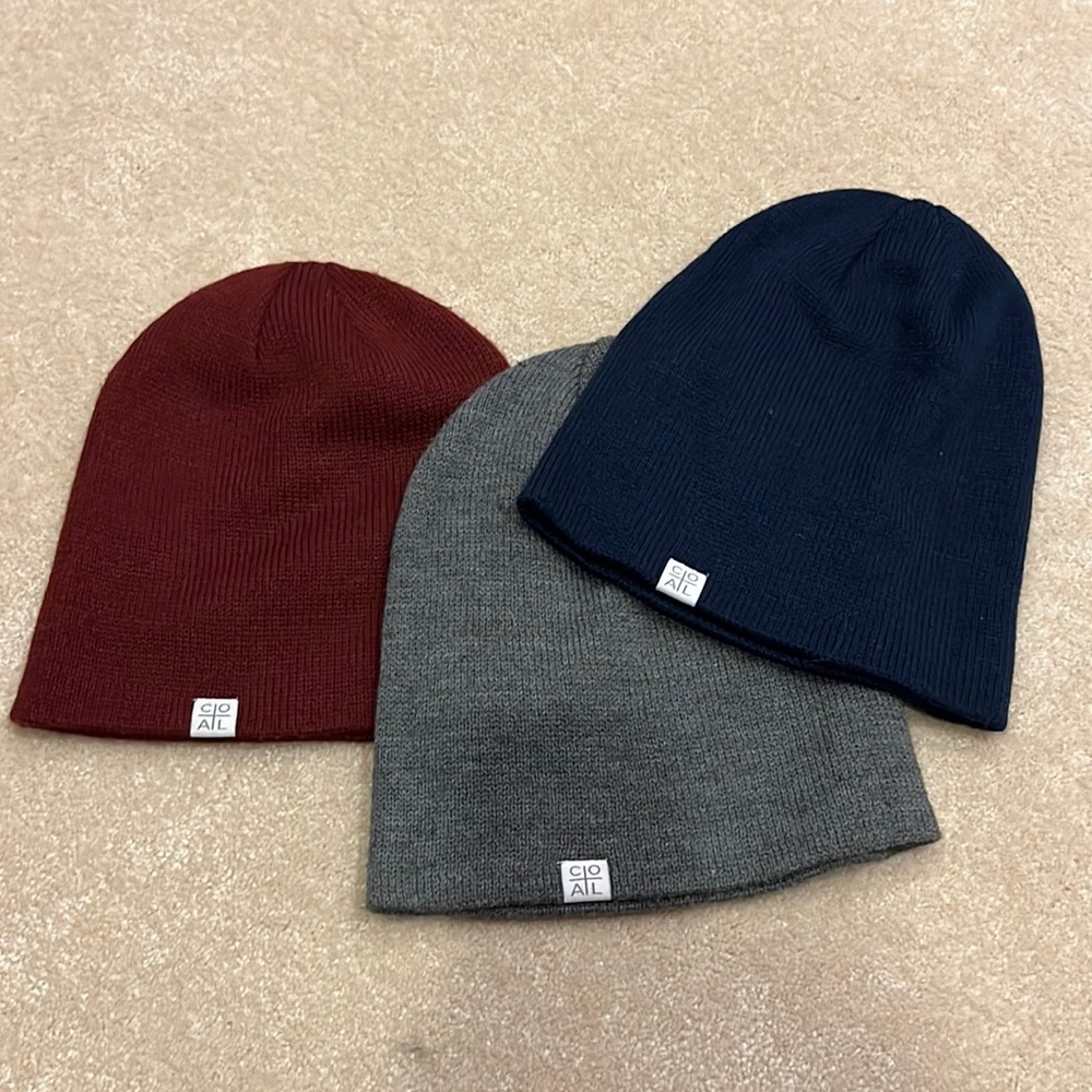 Three Pack of Coal Beanies